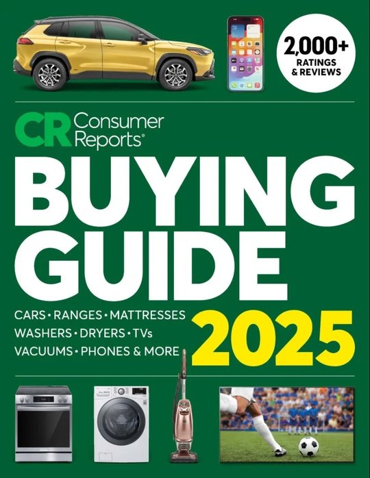 Consumer Reports JanuaryFebruary 2025 Collection Of Magazines In