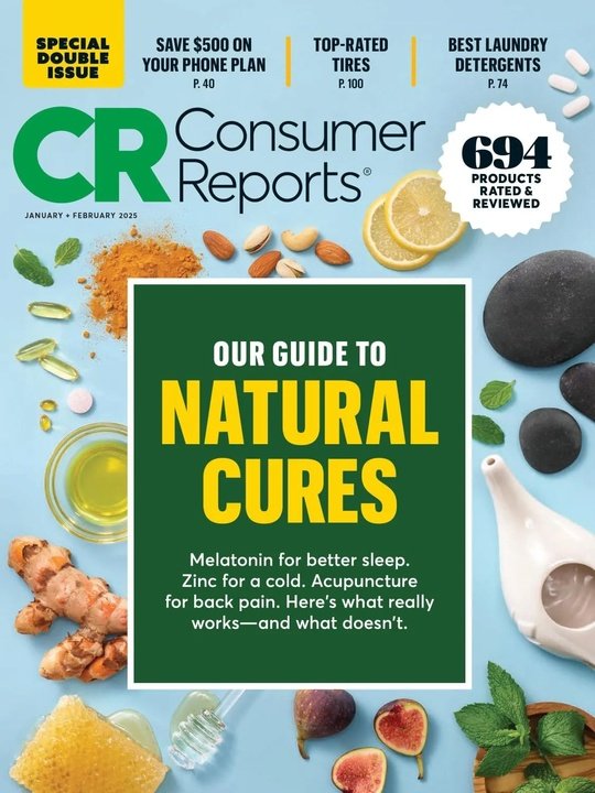 Consumer Reports January February 2025 Collection Of Magazines In