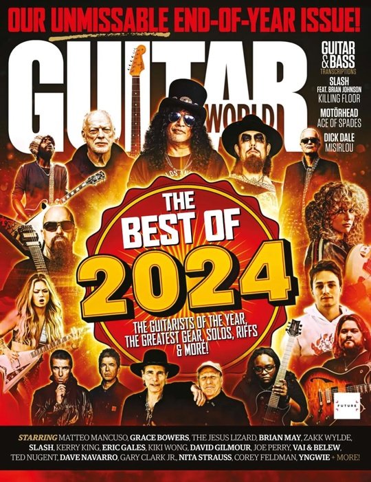 Guitar World February 2025 Collection Of Magazines In PDF Format