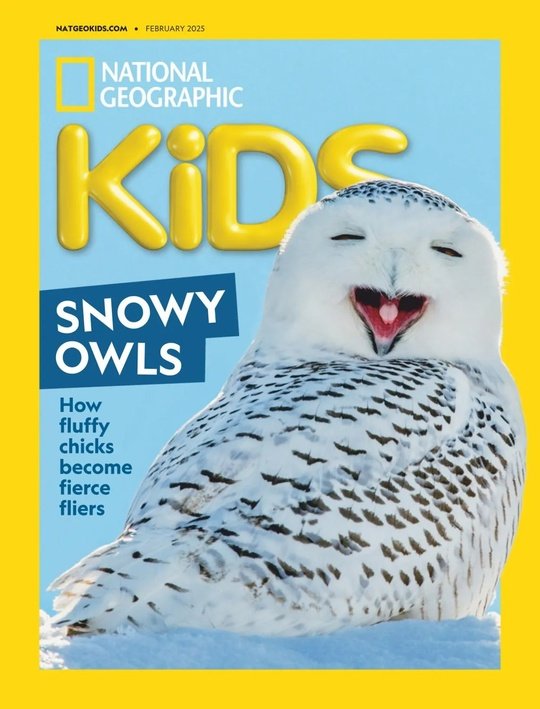 National Geographic Kids USA February 2025 Collection Of Magazines