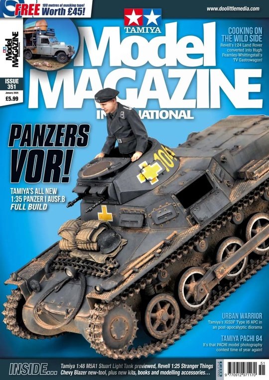 Tamiya Model Magazine - January 2025