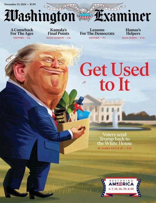 Washington Examiner January 8, 2025 Collection Of Magazines In PDF