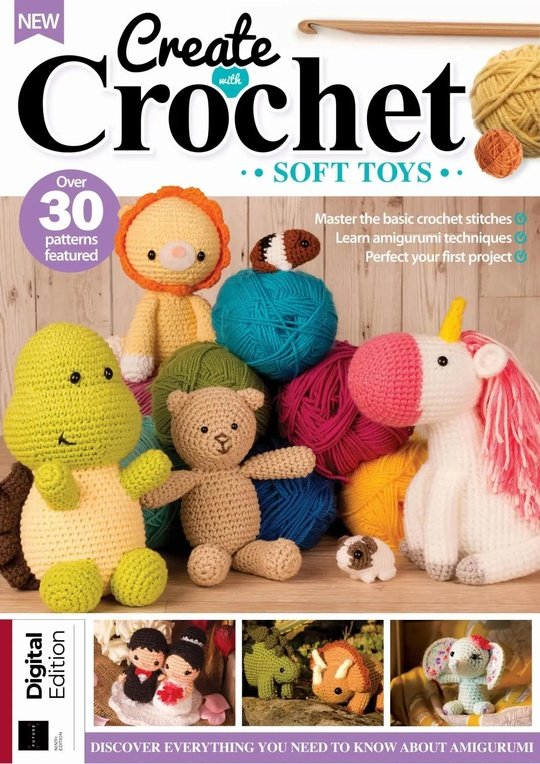 Create With Crochet Soft Toys - 9th Edition - 3 January 2025