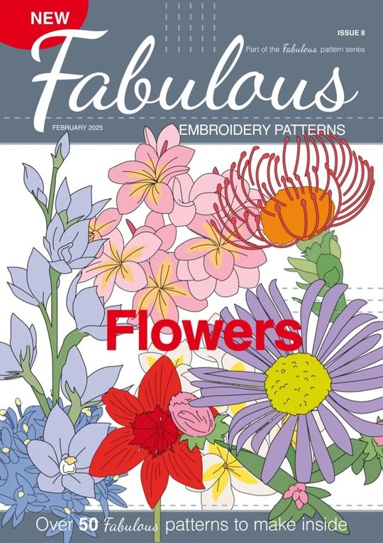 Fabulous Embroidery Patterns - February 2025