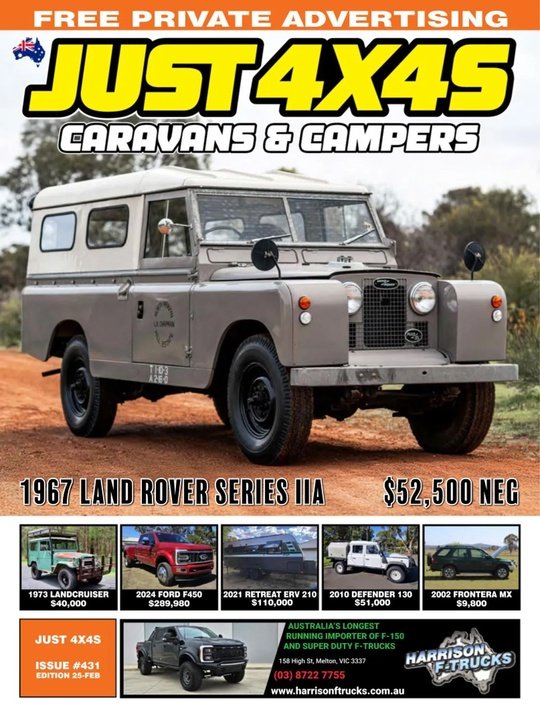 Just 4x4s, Caravans Campers - Issue 431 2025