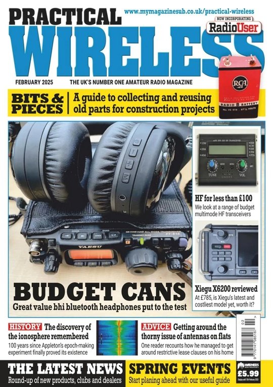 Practical Wireless February 2025 Collection Of Magazines In PDF Format