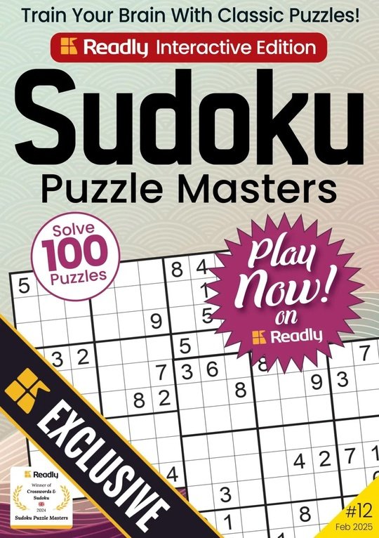 Sudoku Puzzle Masters - February 2025