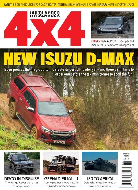 Overlander 4x4 - March 2025