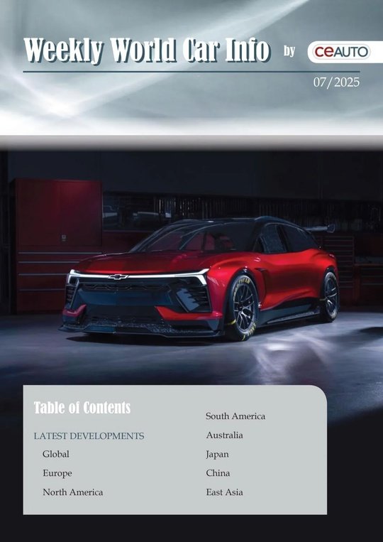 Weekly World Car Info - 15 February 2025