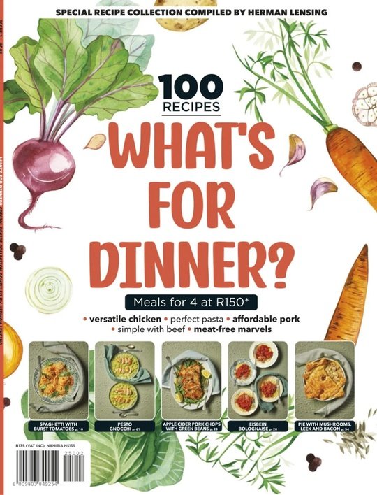 100 Recipes What's for dinner - 2025