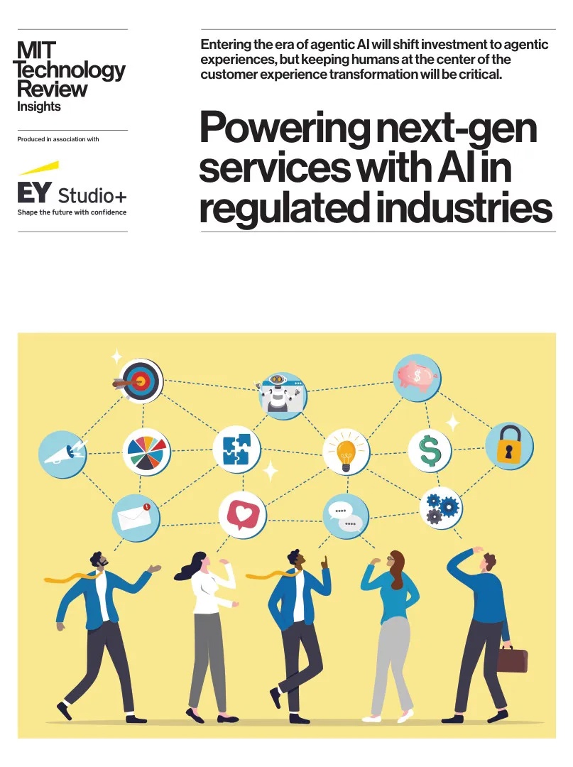 MIT Technology Review Insights - Powering next-gen services with AI in regulated industries, 2025